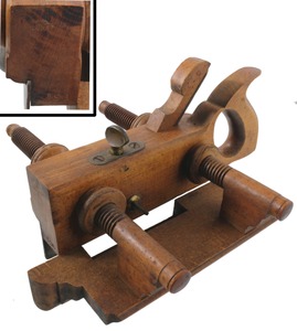 Ohio Tool Company, Columbus, Ohio, No. 96 1/2: Handled Screw Arm Plow Plane