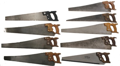 Assorted Makers: Group Of Clean & Usable Hand Saws
