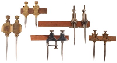 Assorted Makers: Five Sets Of Clean Trammels