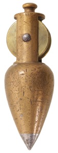 STANLEY (Unmarked), No. 1: Traut's Patent Retractable Reel Plumb Bob