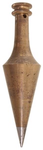 S.P. Company: Extra Clean Long Neck Plumb Bob