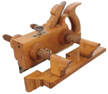 G.W. Denison & Company (unmarked): Handled Boxwood Plow Plane