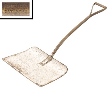 Napier: Nickel Plated Model Of Snow Shovel