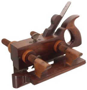 Owasco Tool Company, New York, New York: Handled Rosewood Plow Plane