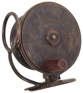 J.H. Farlow, The Strand, London, England: Malloch's Patent Fly Fishing Reel