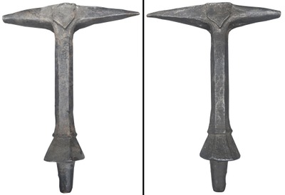 Unmarked: Massive Dbl. Horn Stake Anvil
