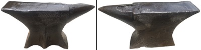 Unmarked: Early Decorated Sgl. Horn Anvil