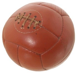 Unmarked: Unused Stitched Leather Medicine Bal