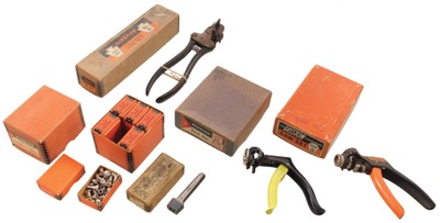 Henry Disston & Sons, Philadelphia, Pennsylvania: Five Original Box Saw Related Items