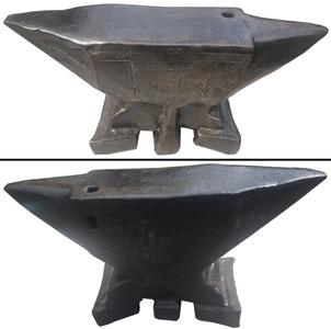 Unmarked: Early Decorated Face Anvil