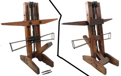 Unmarked: Massive Hand Made Tenoning Machine