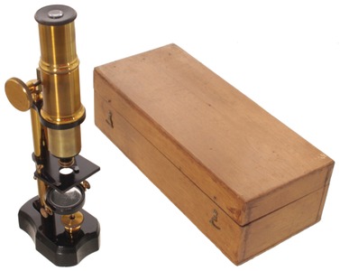 Unmarked: Extra Clean Monocula Microscope