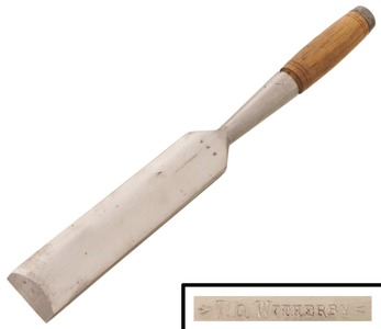 T.H. Witherby, Winsted, Connecticut: Extra Clean 2" Heavy Socket Framing Chisel