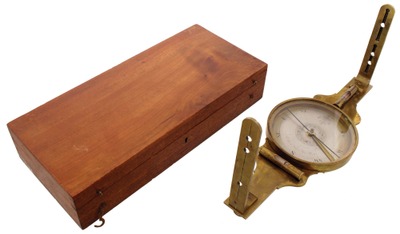 Benjn. Pike & Son, New York, New York: Surveyor's Precision Plain Compass