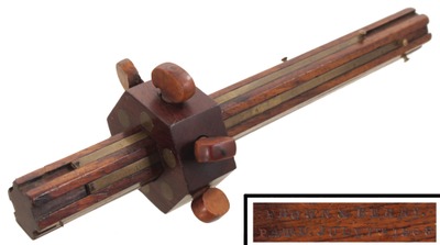 Brown & Berry, Capron, Illinois: Rare 6 Stem Marking Gauges