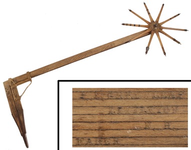 Wm. Greenleaf, Littleton, New Hampshire: Rolling Wheel Log Caliper