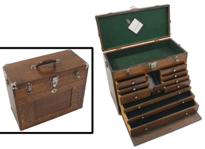 H. Gerstner & Sons, Dayton, Ohio: Extra Clean Later Ty Oak Tool Chest