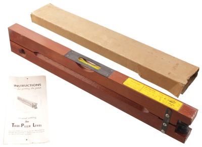 Dreier Brothers, Chicago, Illinois: True-Pitch Precision Inclinometer Level