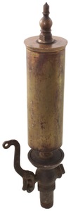 Unmarked: Early Brass Body Steam Whistle