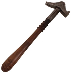 Unmarked: Ornate European Claw Hammer