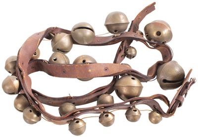 Unmarked: Superb Orgi. Set Of 22 Sleigh Bells
