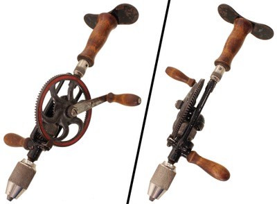 Millers Falls Company, Millers Falls, Massachusetts, No. 981: Rare 2 Speed Iron Frame Hand Drill