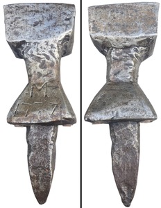 Unmarked: Early Rectangular Top Stake Anvil