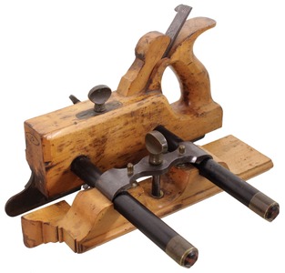Alex. Mathieson & Son, Glasgow, Scotland, No. 11: Rare "Bridle" Type Plow Plane