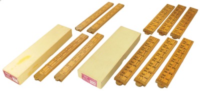 Lufkin Rule Company, England: Two Boxes Of Unused Folding Rules