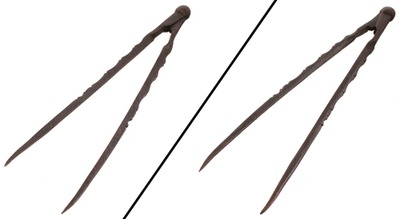 Unmarked: Pair Of Early Iron Dividers