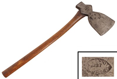 L. & I.J. White, Buffalo, New York: Extra Clean 6 1/2" Masting Axe