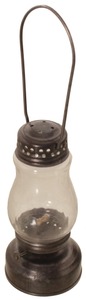 Assorted Makers: Early Tin Body Skater's Lantern