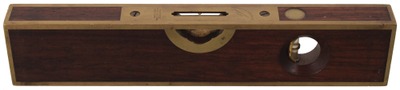 Stratton Brothers, Greenfield, Massachusetts, No. 10: Ten-Inch Rosewood Plumb & Level