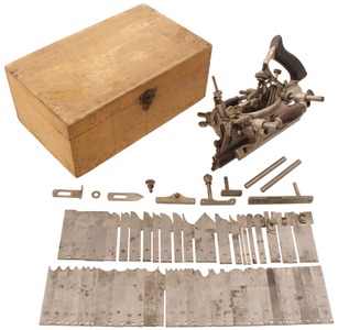 Stanley Rule & Level, Roxton Pond, Quebec, Canada, No. 55: Clean & Complete Com Woodworking Plane