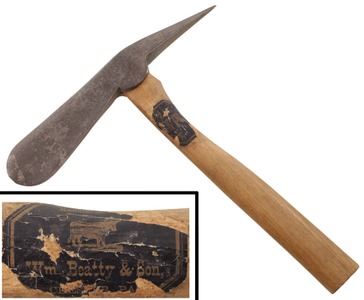 W. Beatty & Sons, Chester, Pennsylvania: Extra Clean Short Hdl. Ice Axe