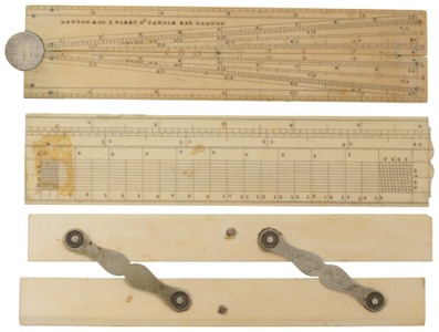 Assorted Makers: Lot Of Three Clean Navigator's Rules
