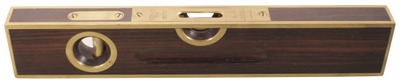 Stanley Rule & Level, No. 98: Brass-Bound Rosewood Level