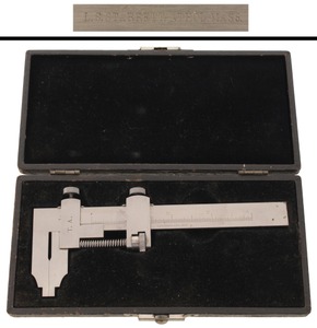 L.S. Starrett, Athol, Massachusetts: Early Precision Adjust Caliper