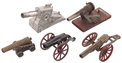 Assorted Makers: Five Military Ordnan Toys