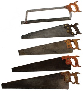 Assorted Makers: Five Interesting Hand Saws