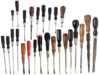 Stanley Rule & Level: Group Of Asst. Screwdrivers