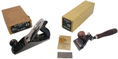 Stanley Rule & Level: Two Original Box Woodworking Plane