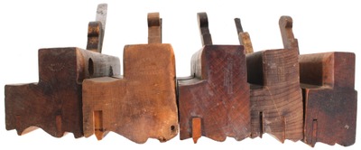 Assorted Makers: Five Clean Complex Molding Plane