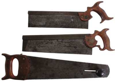 Assorted Makers: Three Clean & Usable Hand Saws