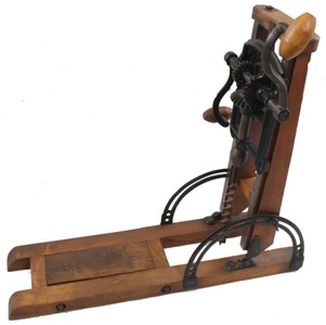 Unmarked: Early Cast Iron Boring Machine