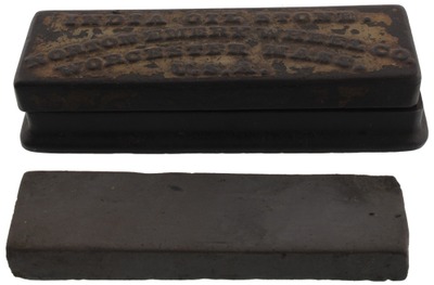 Norton Emery Wheel Company, Worcester, Massachusetts: Early Cast Iron Oilstone Holder