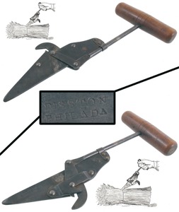 Henry Disston & Sons, Philadelphia, Pennsylvania: Rare Shock Tie Cutter
