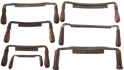 Assorted Makers: Lot Of Clean & Usabl Draw Knives
