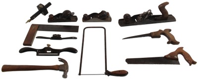 Assorted Makers: Lot Of Sound & Usabl Woodworking Tools