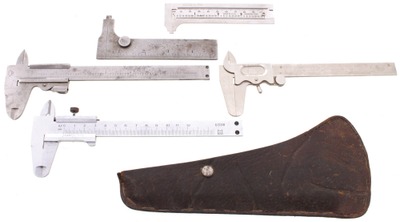 Assorted Makers: Coll. Of Five Clean Precision Calipers